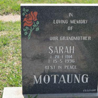 MOTAUNG Sarah 1914-1996