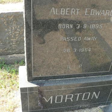 MORTON Albert Edward 1895-1964