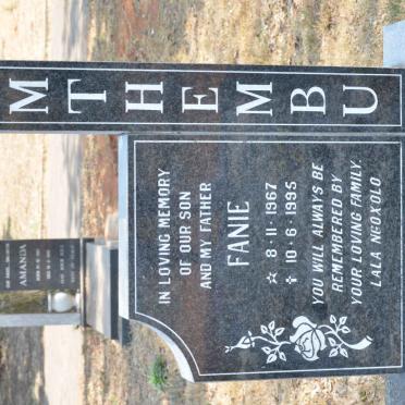 MTHEMBU Fanie 1967-1995