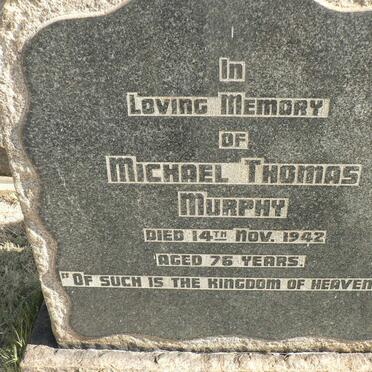 MURPHY Michael Thomas -1942