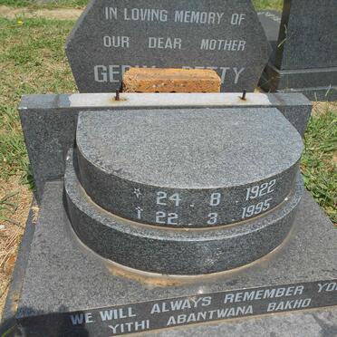 NGWENYA Gerly Betty Dube 1922-1995