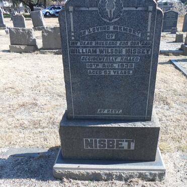 NISBET William Wilson -1938