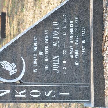 NKOSI John Mtoto 1933-1995