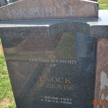 NKAMBULE Enock Muzikayise 1957-1998