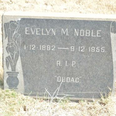 NOBLE Evelyn M. 1882-1955
