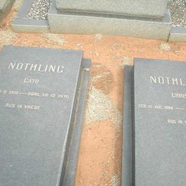NOTHLING Chris 1904-1968 &amp; Cato 1910-1970