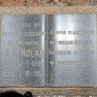 NOLAN A.T. 1918-1957