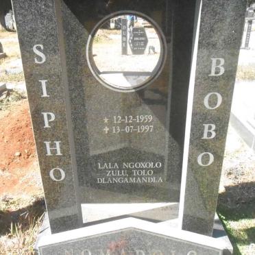 NOMABOLO Sipho Bobo 1959-1997
