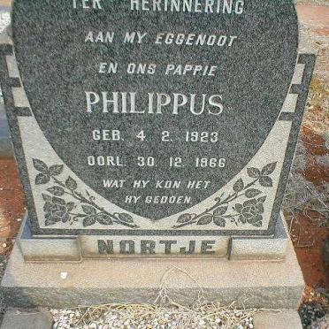 NORTJE Philippus 1923-1966