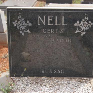 NELL Gert S. 1913-1982