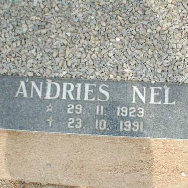 NEL Andries 1923-1991
