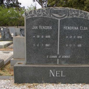 NEL Jan Hendrik 1889-1987 &amp; Hendrina Elsa 1896-1991