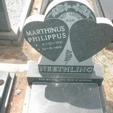 NEETHLING Marthinus Philippus 1921-1979