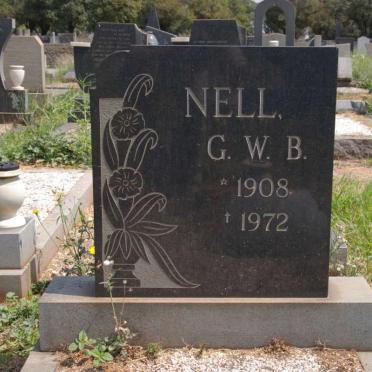 NELL G.W.B. 1908-1972