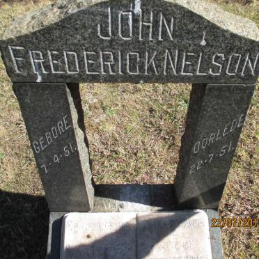 NELSON John Frederick 1951-1951
