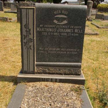 NELL Marthinus Johannes 1883-1944