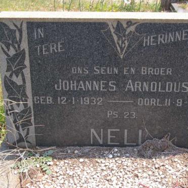 NELL Johannes Arnoldus 1932-1967