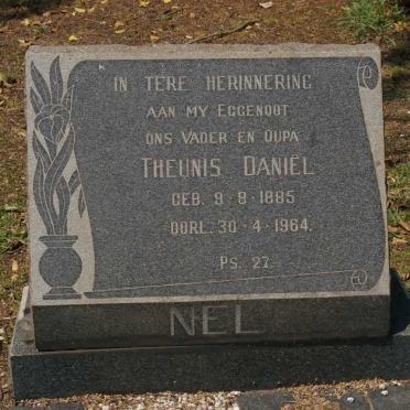 NEL Theunis Daniël 1885-1964