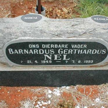 NEL Barnardus Gerthardus 1949-1993