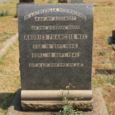 NEL Andries Francois 1868-1941