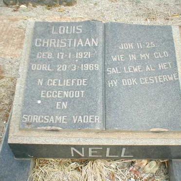 NELL Louis Christiaan 1921-1969