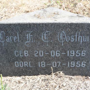 OOSTHUIZEN Carl H.C. 1956-1956