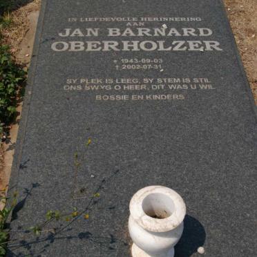 OBERHOLZER Jan Barnard 1943-2002