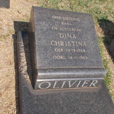 OLIVIER Dina Christina 1968-1969