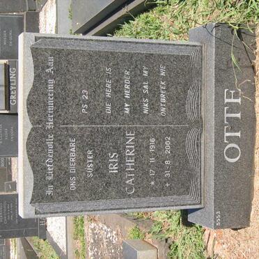 OTTE Iris Catherine 1916-2002