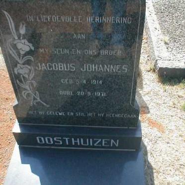 OOSTHUIZEN Jacobus Johannes 1914-1971