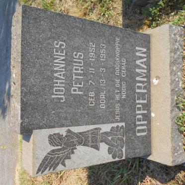 OPPERMAN Johannes Petrus 1952-1953