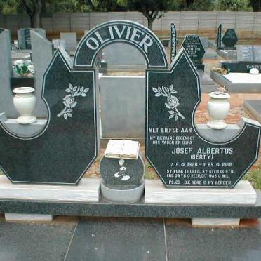 OLIVIER Josef Albertus 1918-1988