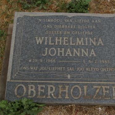 OBERHOLZER Wilhelmina Johanna 1966-1985