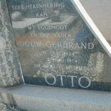 OTTO Douw Gerbrand 1924-1974