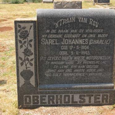 OBERHOLSTER Sarel Johannes 1904-1945