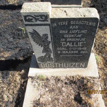 OOSTHUIZEN Callie -1949