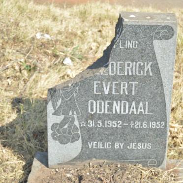 ODENDAAL ?derick Evert 1952-1952