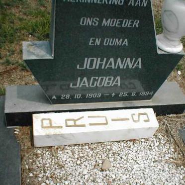 PRUIS Johanna Jacoba 1909-1994