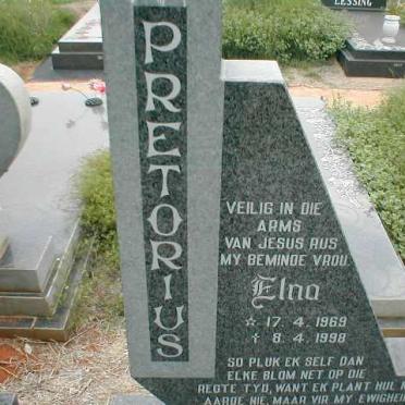 PRETORIUS Elna 1969-1998