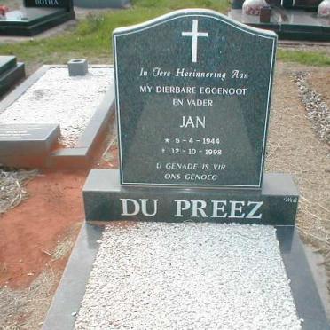 PREEZ Jan, du 1944-1998