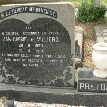 PRETORIUS Jan 1927-1969 :: PRETORIUS Jan Gabriel De Villiers 1950-1981