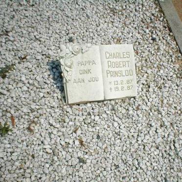 PRINSLOO Charles Robert 1987-1987