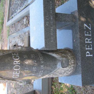 PEREZ George 1951-1975