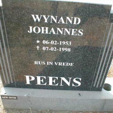 PEENS Wynand Johannes 1953-1998