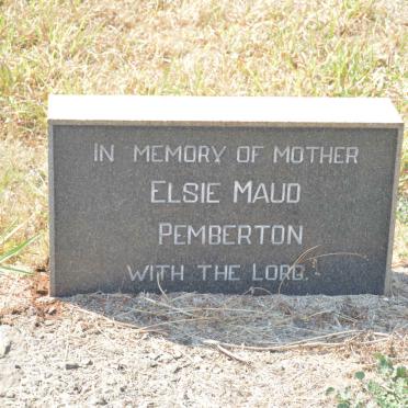 PEMBERTON Elsie Maud