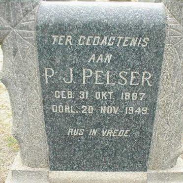 PELSER P.J. 1887-1949