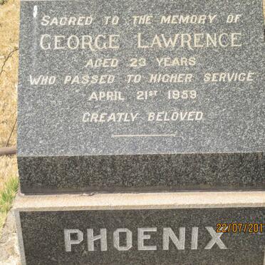 PHOENIX George Lawrence -1959