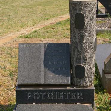 POTGIETER Johannes Marthinus 1945-1984