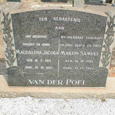 POEL Martin Samuel, van der 1913-1967 &amp; Magdalena Jacoba 1913-1997