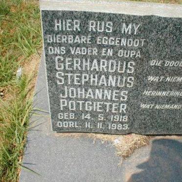 POTGIETER Gerhardus Stephanus Johannes 1918-1983